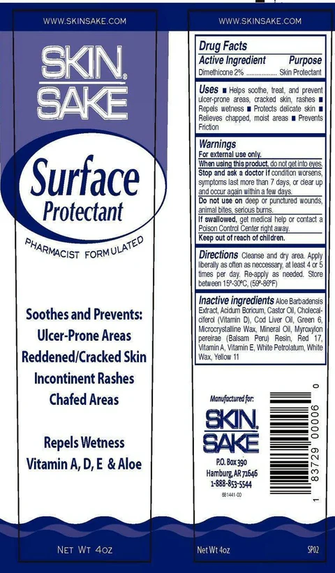 SKIN SAKE Surface Protectant 포장