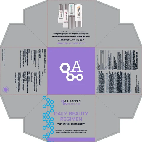 Daily Beauty Regimen with TriHex Technology 포장