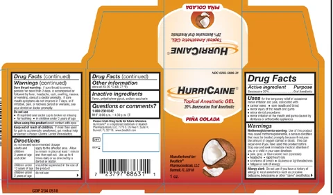 HurriCaineTopical Anesthetic Gel 포장