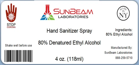Hand Sanitizer 4oz packaging