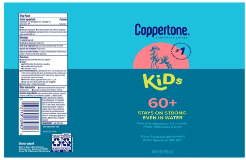 Coppertone Kids Sunscreen SPF 60 포장