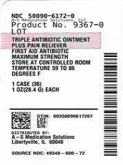 SUNMARK TRIPLE ANTIBIOTIC PLUS PAIN RELIEF 포장