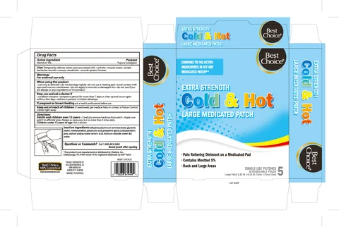 Cold and Hot Medicated Pain Relief Large 포장