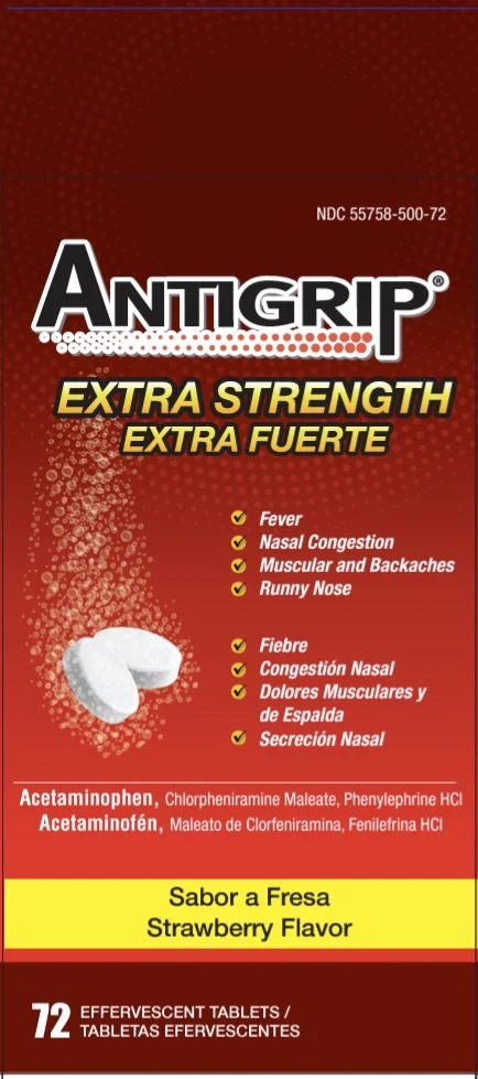 AntigripExtra Strength 포장