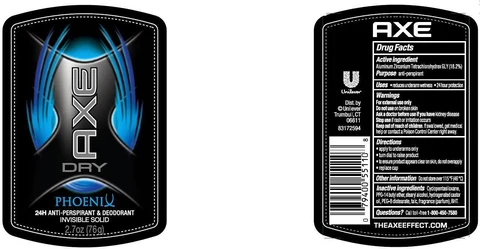 Axe Dry Phoenix 포장