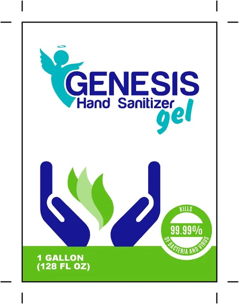 Hand Sanitizer packaging