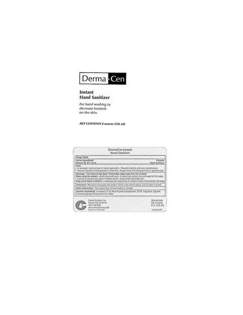 DermaCen Instant Hand Sanitizer 포장