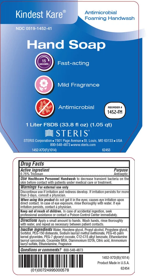 Kindest Kare Antimicrobial Foaming Handwash Healthcare Personnel Handwash 포장