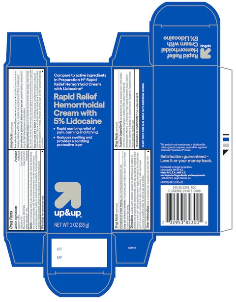 Rapid Relief Hemorrhoid 포장
