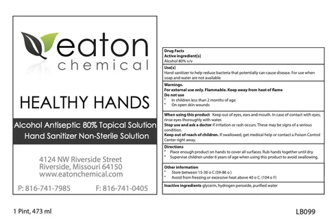 Healthy Hands Liquid packaging