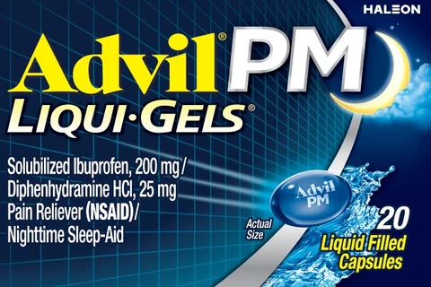 ADVIL PM 포장