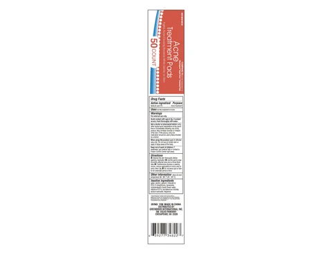 Acne Treatment Pads 포장