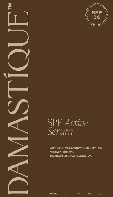 Damastique SPF Active Serum SPF 36 포장