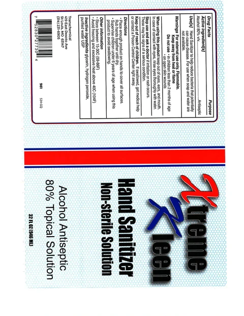 Xtreme Kleen packaging