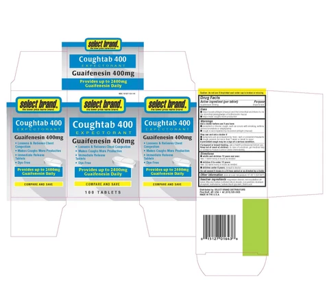 Select Brand Coughtab 400 포장