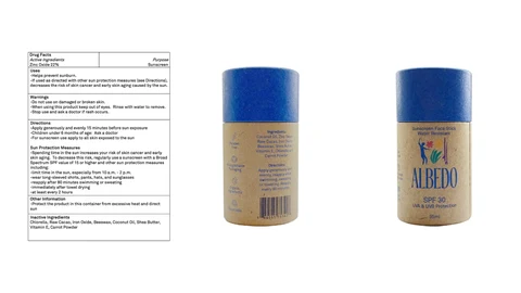 Sunscreen Facestick SPF30 포장