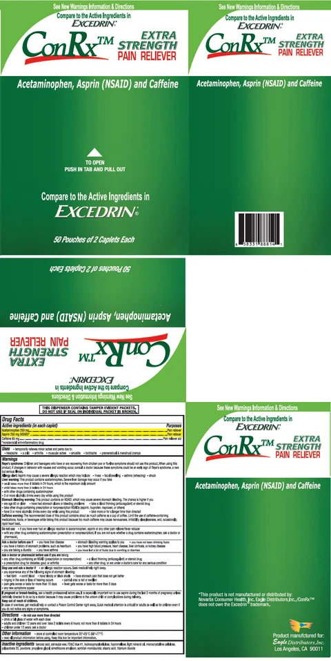 ConRx pain Reliever 포장