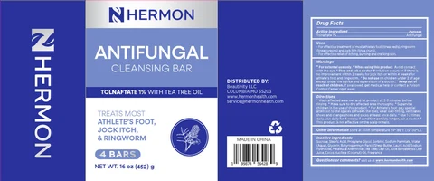 Hermon Antifungal Cleansing Bar 포장