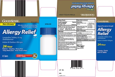good sense allergy relief packaging