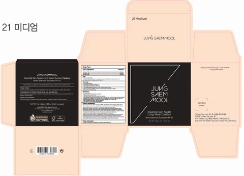 JUNGSAEMMOOL Essential Skin Nuder Longwear Cushion Medium 포장