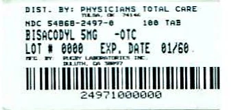 BisacodylStimulant Laxative 포장