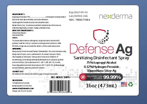 Defense AG Disinfectant 포장
