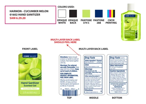 INSTANT HAND SANITIZER packaging