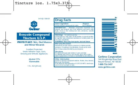 Benzoin Compound Tincture 포장