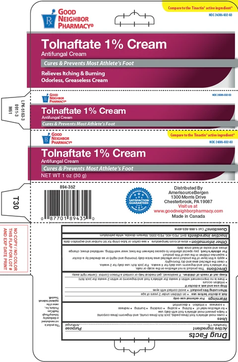 Tolnaftate Antifungal packaging
