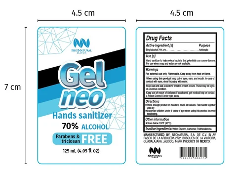 Hand Sanitizer packaging