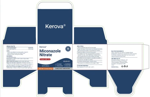 Kerova Miconazole Nitrate 포장