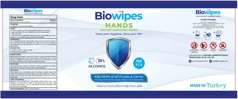 Biowipes Alcohol Wipes 포장