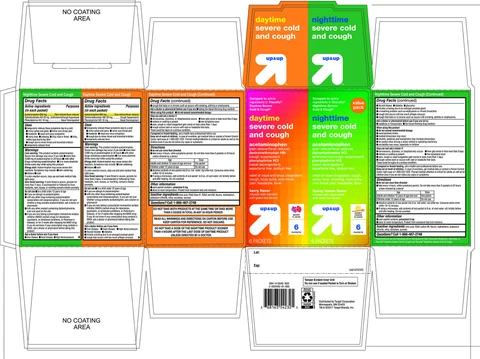 daytime severe cold and cough and nighttime severe cold and cough packaging