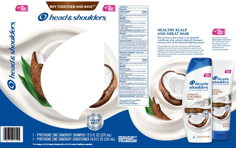 Head and Shoulders Hydrating Coconut Kit packaging