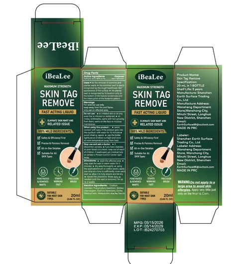 Skin Tag Remove packaging