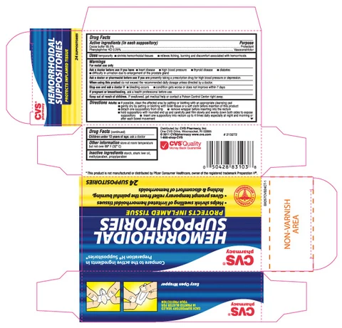 COCOA BUTTER, PHENYLEPHRINE HYDROCHLORIDE packaging