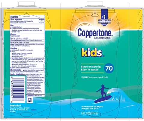 Coppertone Kids Sunscreen SPF 70 포장