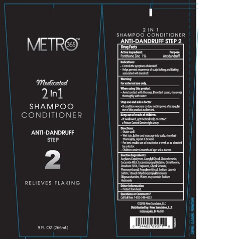 Australian GoldMetro 365 Medicated 2 in 1 Anti-Dandruff 포장