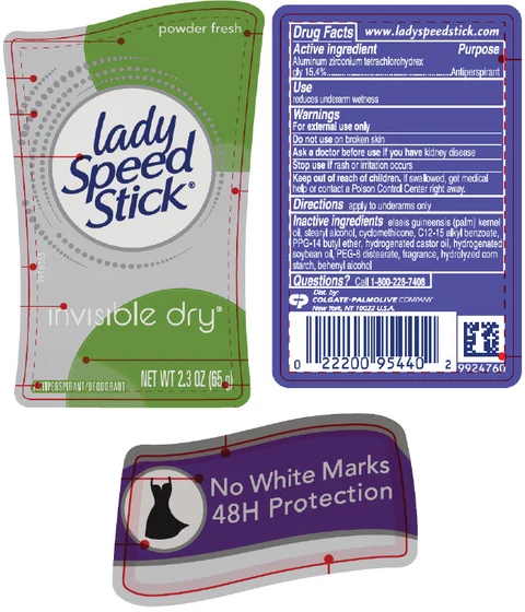 Lady Speed StickInvisible Dry packaging