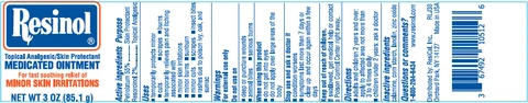 Resinol 포장
