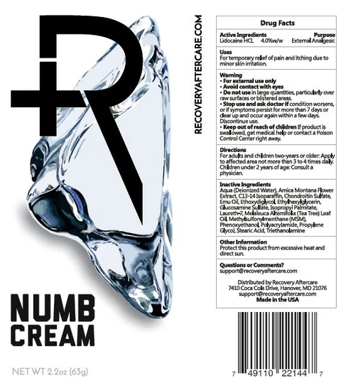 Recovery Numb 포장