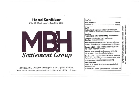 Hand Sanitizer packaging