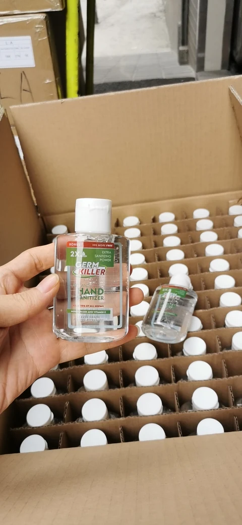 Hand Sanitizer packaging