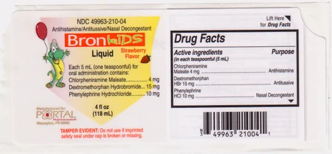 Bronkids packaging