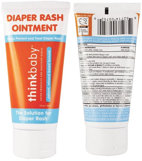 Thinkbaby Diaper Rash packaging