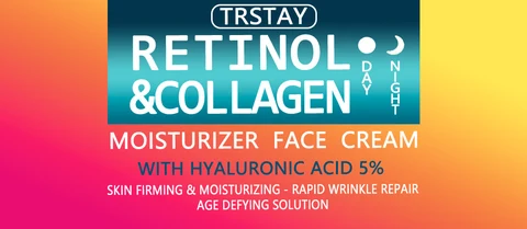 Trstay Retinol collagen Moisturizer Face Cream 포장