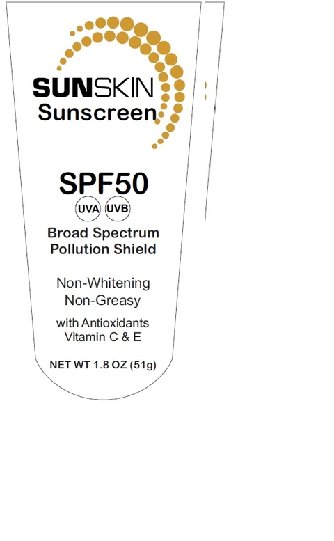 SunscreenSPF50 포장