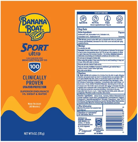 Banana Boat 포장