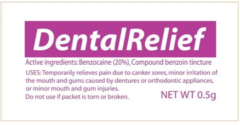 Dental Relief 포장