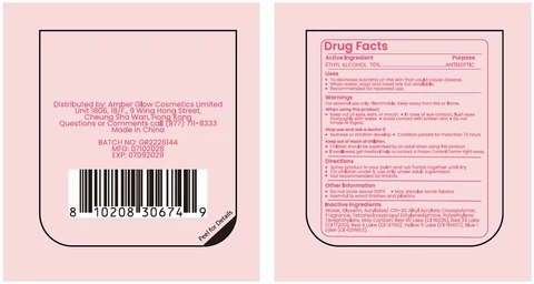 Hand Sanitizer packaging